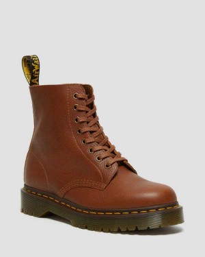 Black DR Martens 1460 Pascal Bex Leather Lace Up Boots | 7639PZWKA