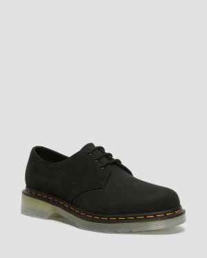 Black DR Martens 1461 Iced II Buttersoft Leather Oxford Shoes | 5371PGTAN