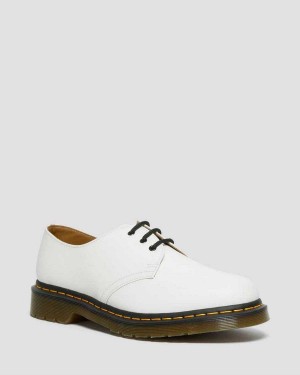 Black DR Martens 1461 Smooth Leather Oxford Shoes | 1596UHGQO