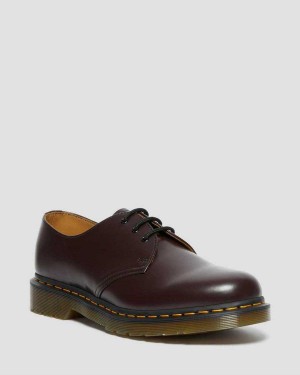 Black DR Martens 1461 Smooth Leather Oxford Shoes | 9154XOBFW