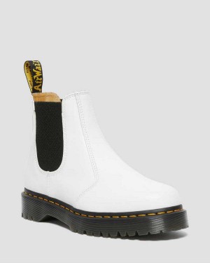 Black DR Martens 2976 Bex Smooth Leather Chelsea Boots | 9305LHWIE