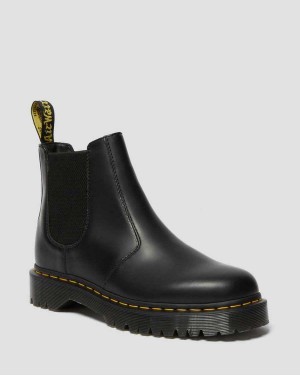 Brown DR Martens 2976 Bex Smooth Leather Chelsea Boots | 8209TACMI