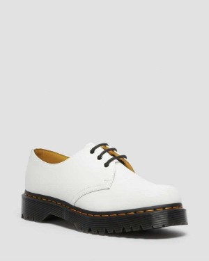 Pink DR Martens 1461 Bex Smooth Leather Oxford Shoes | 0873TJXUS