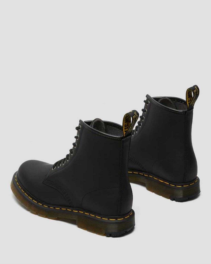 Black DR Martens 1460 DM's Wintergrip Lace Up Boots | 8695DEIRQ