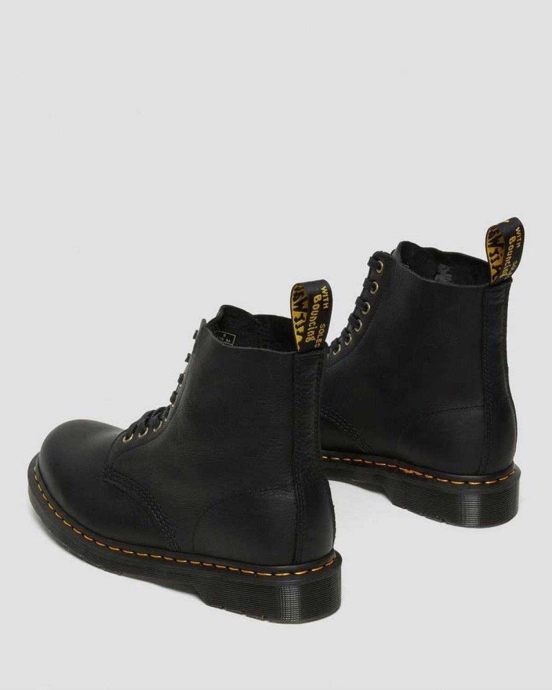 Black DR Martens 1460 Pascal Ambassador Leather Lace Up Boots | 2173URTBJ