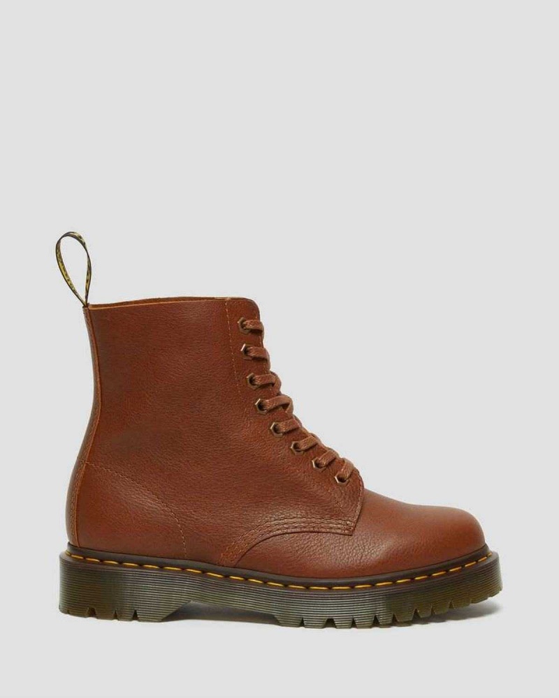 Black DR Martens 1460 Pascal Bex Leather Lace Up Boots | 1846NMAJO