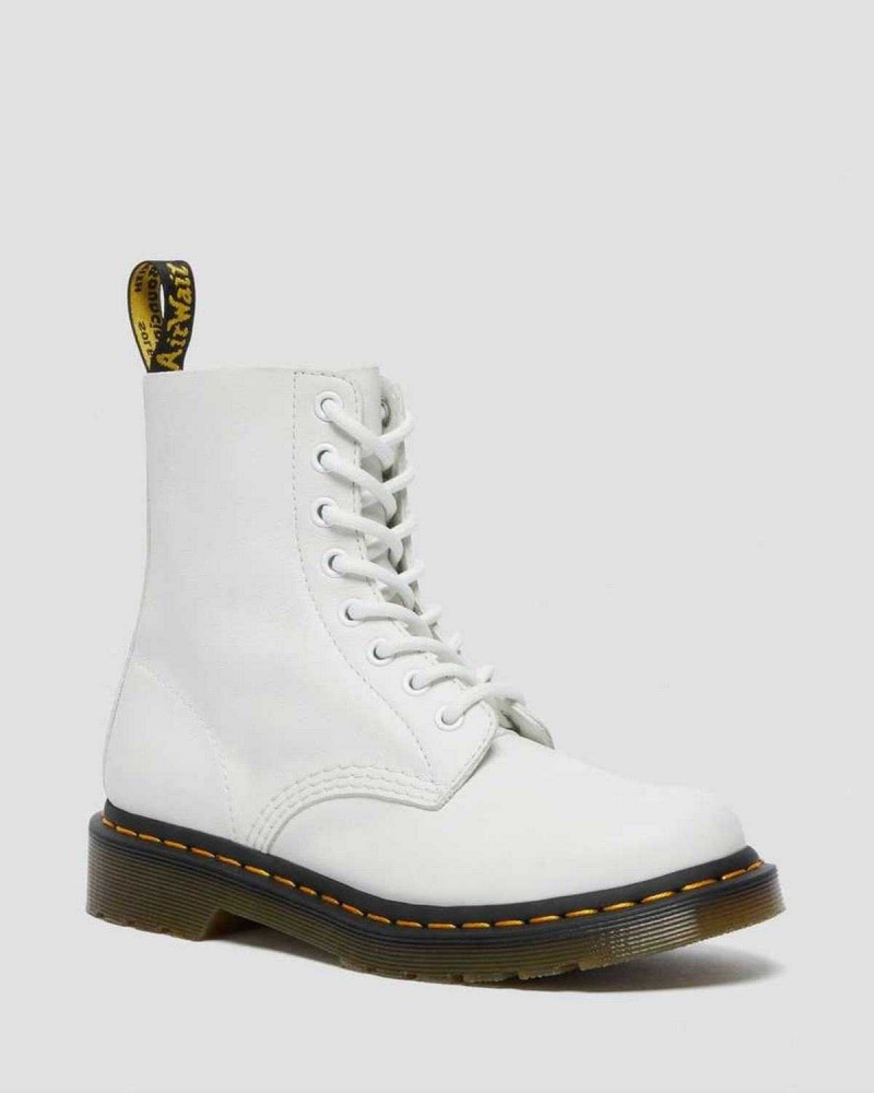 Black DR Martens 1460 Pascal Virginia Leather Boots | 8162UCRKP