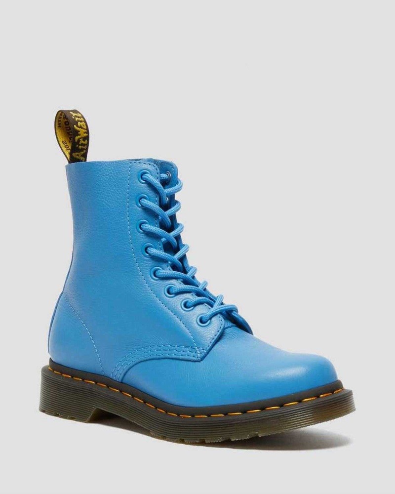 Black DR Martens 1460 Pascal Virginia Leather Boots | 4567DGICT