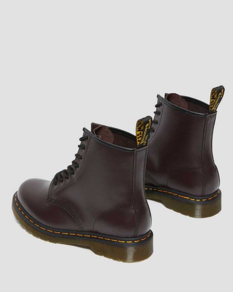 Black DR Martens 1460 Smooth Leather Lace Up Boots | 7892YCNXM