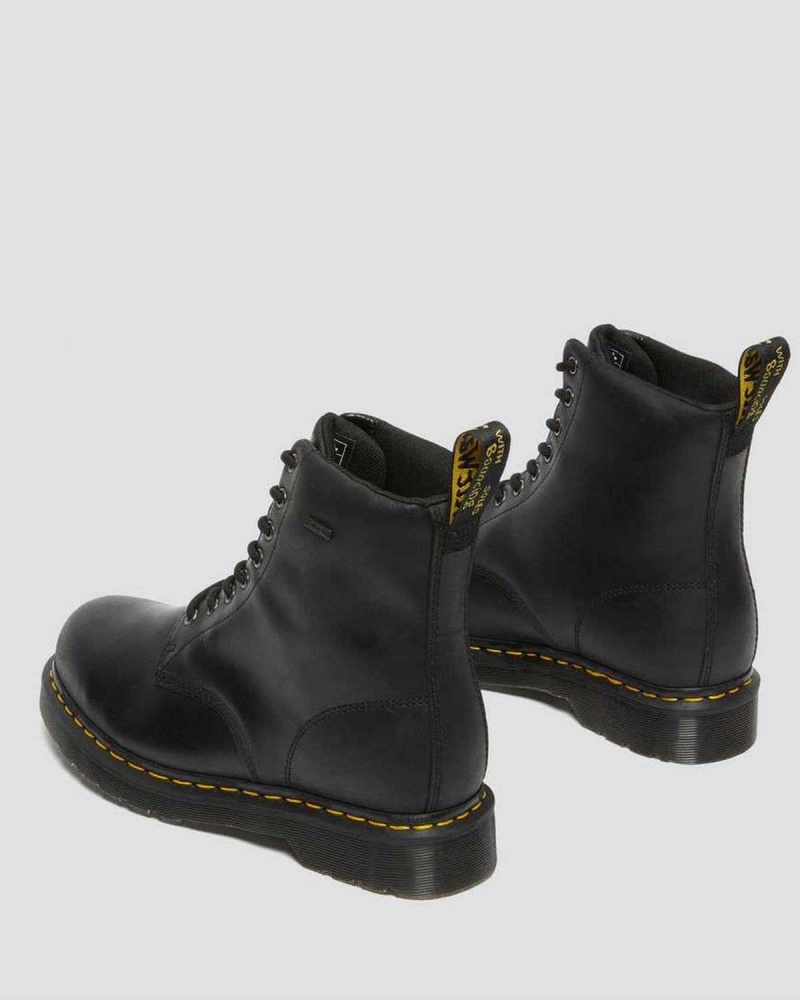 Black DR Martens 1460 Waterproof Lace Up Boots | 9230ELVJM