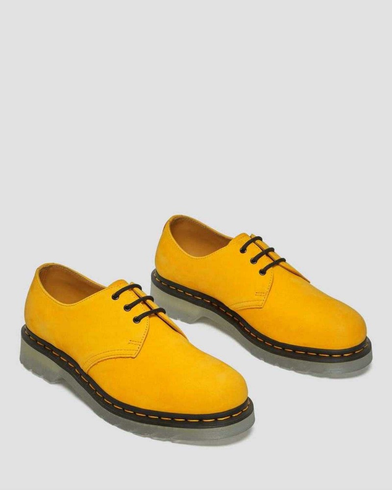 Black DR Martens 1461 Iced II Buttersoft Leather Oxford Shoes | 3709YJBFS