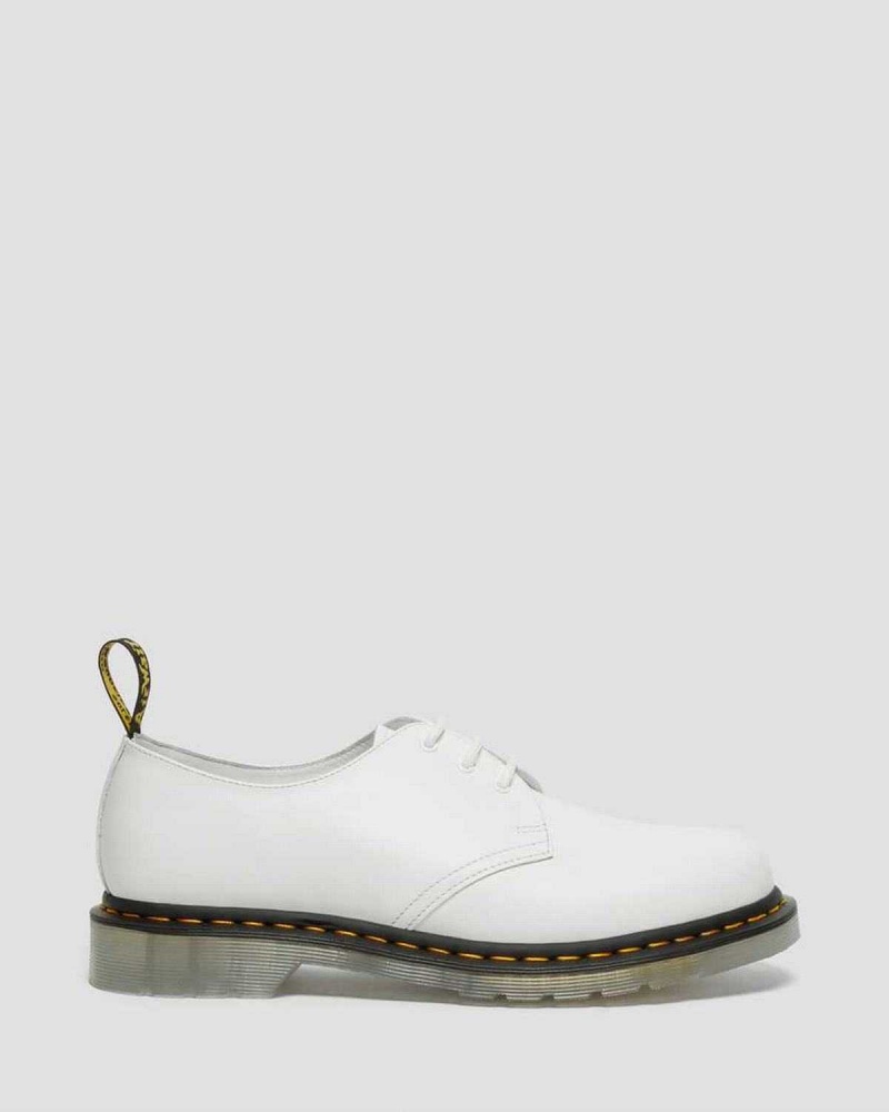 Black DR Martens 1461 Iced Smooth Leather Oxford Shoes | 6974CILGB