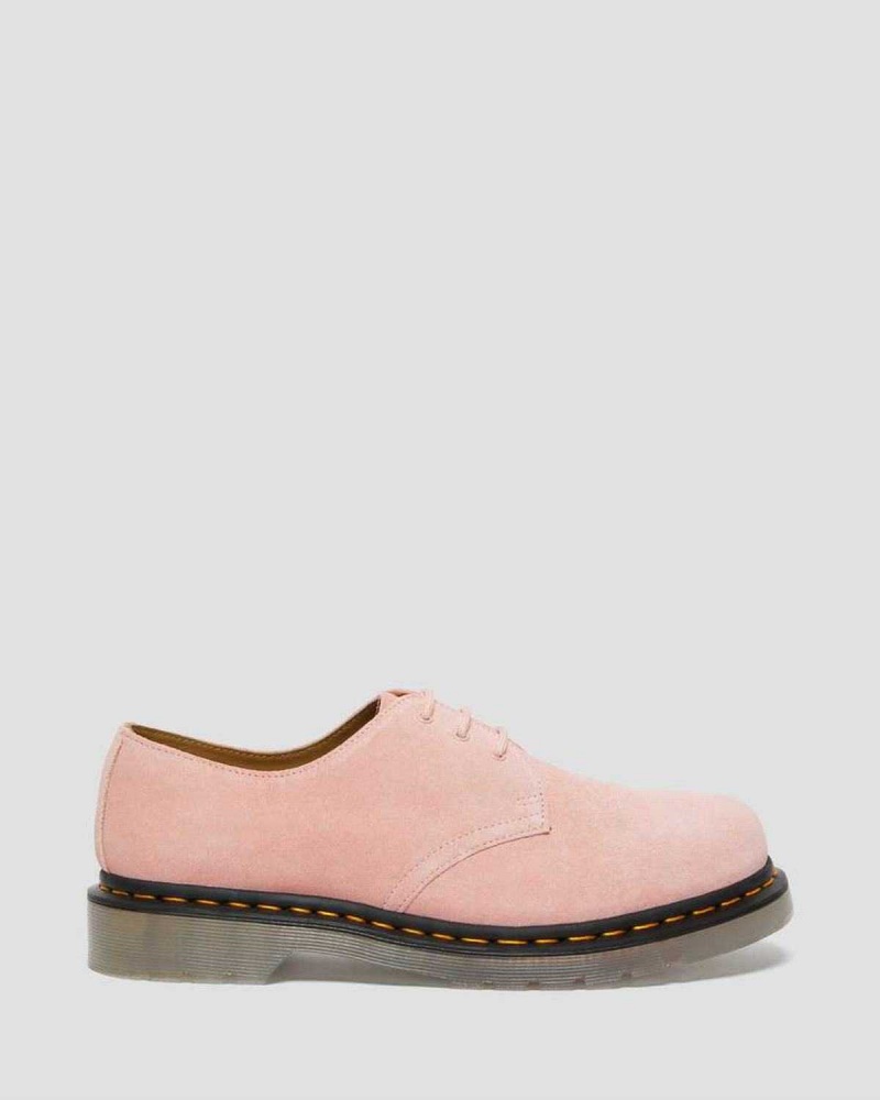 Black DR Martens 1461 Iced Suede Oxford Shoes | 1478TPMHX