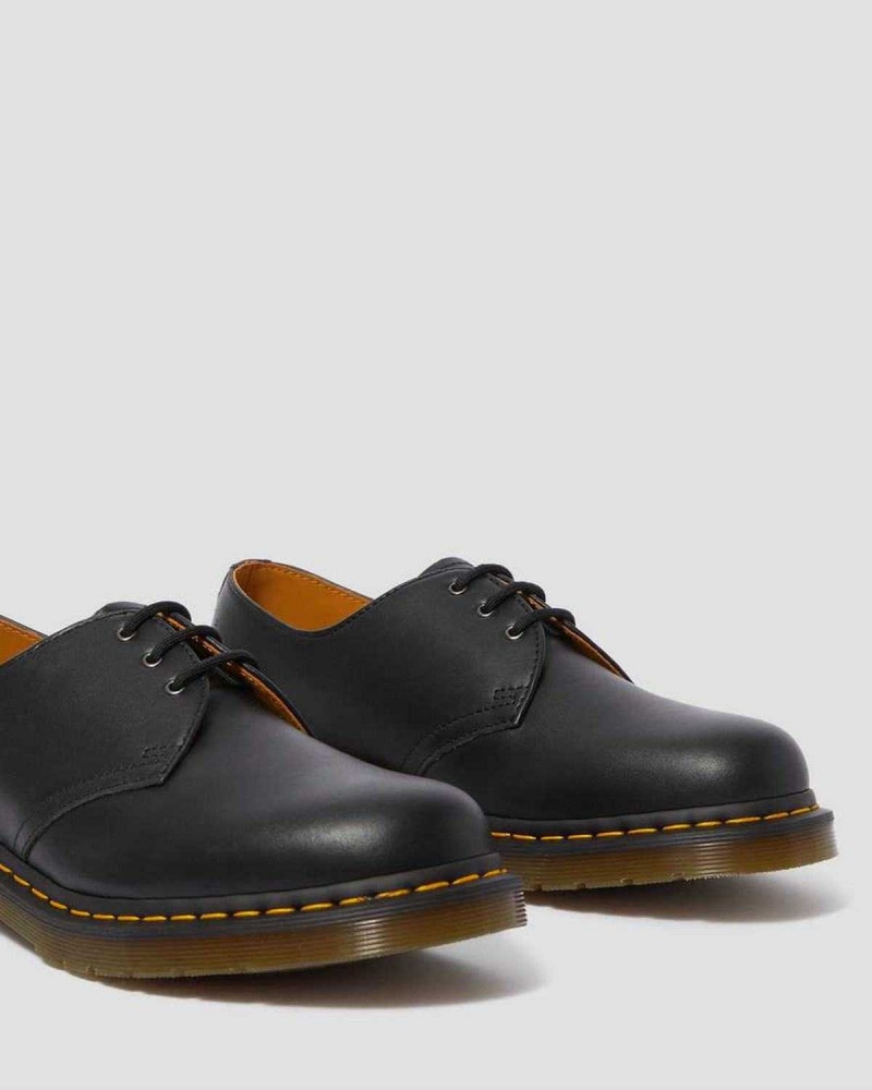 Black DR Martens 1461 Nappa Leather Oxford Shoes | 0179JFNHW