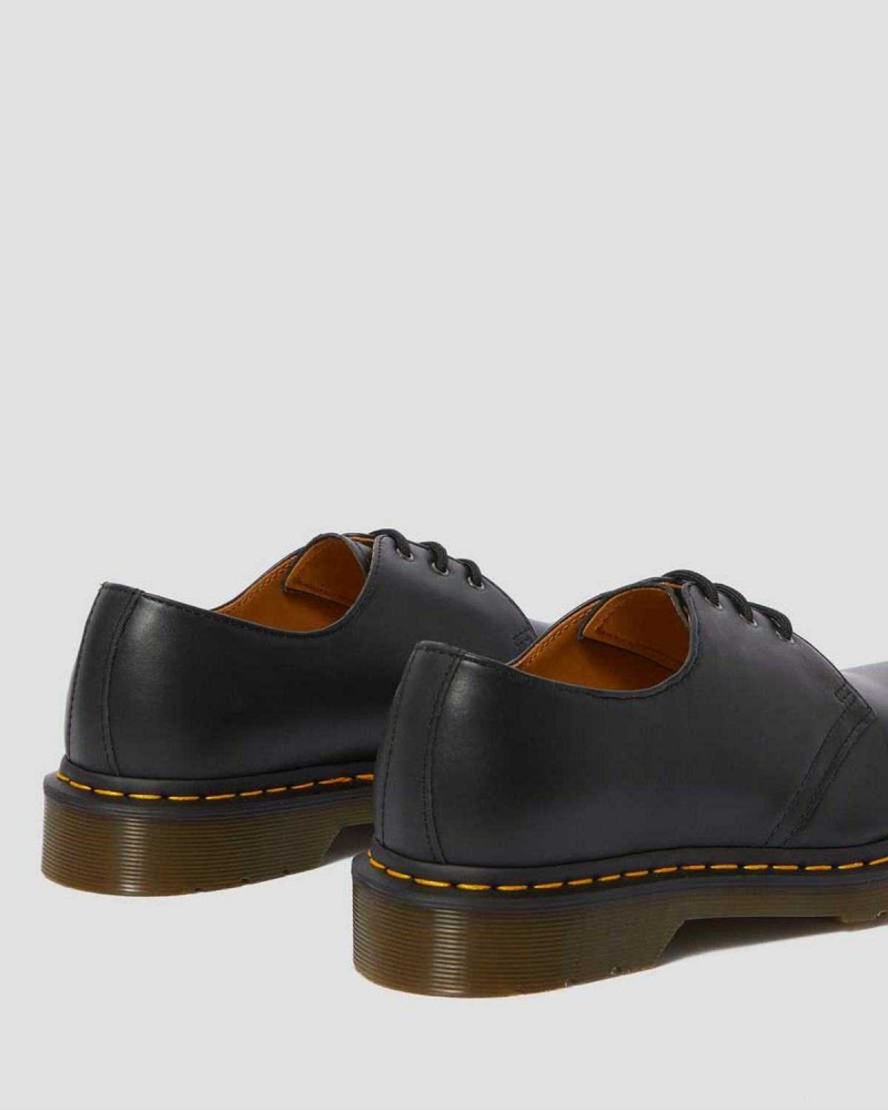 Black DR Martens 1461 Nappa Leather Oxford Shoes | 0179JFNHW