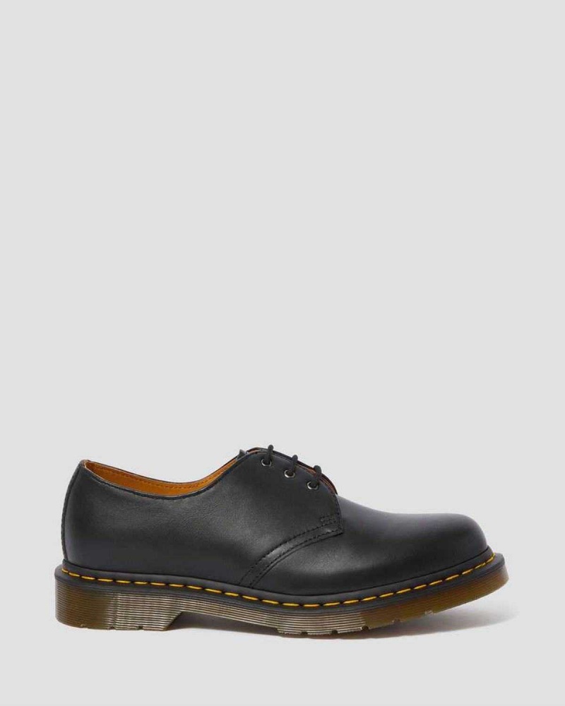 Black DR Martens 1461 Nappa Leather Oxford Shoes | 4957QGKXM