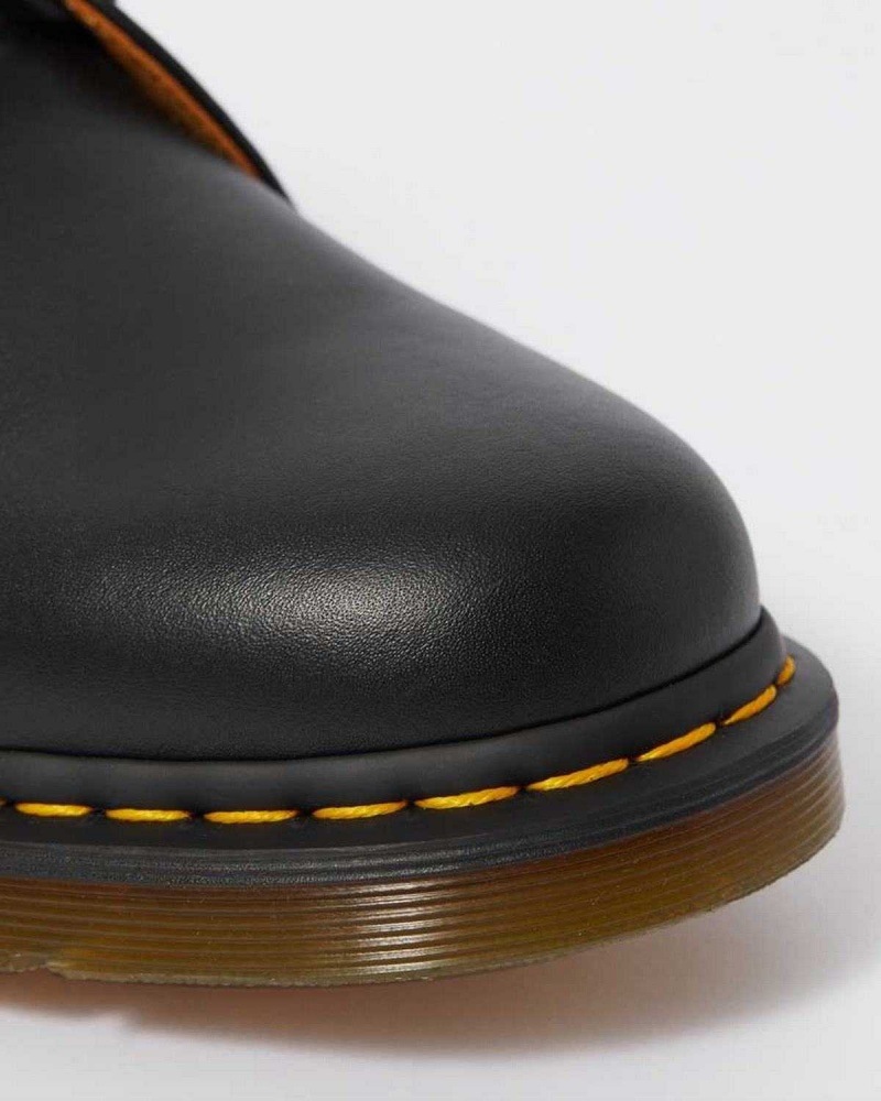 Black DR Martens 1461 Nappa Leather Oxford Shoes | 4957QGKXM