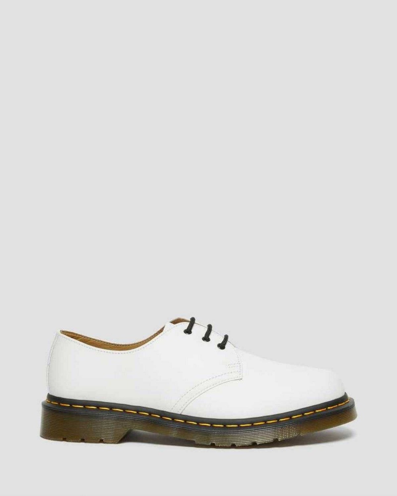 Black DR Martens 1461 Smooth Leather Oxford Shoes | 1596UHGQO