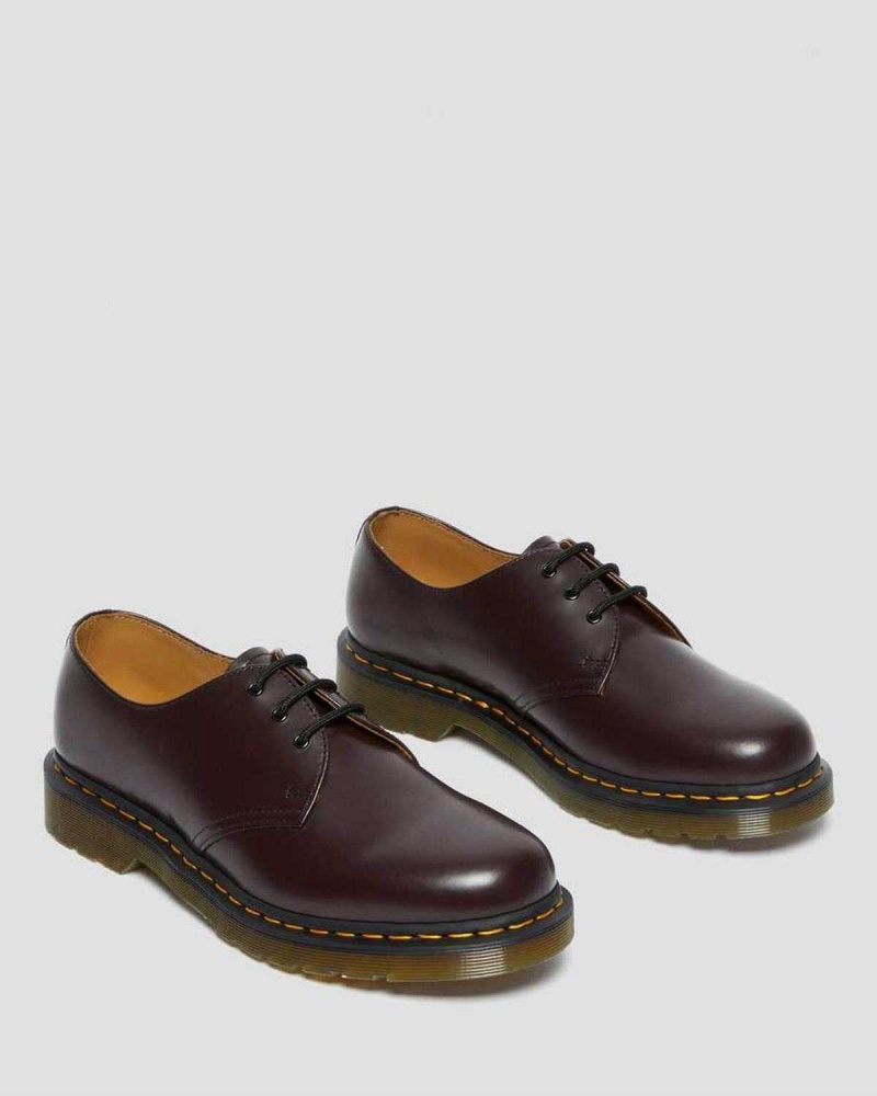 Black DR Martens 1461 Smooth Leather Oxford Shoes | 9154XOBFW