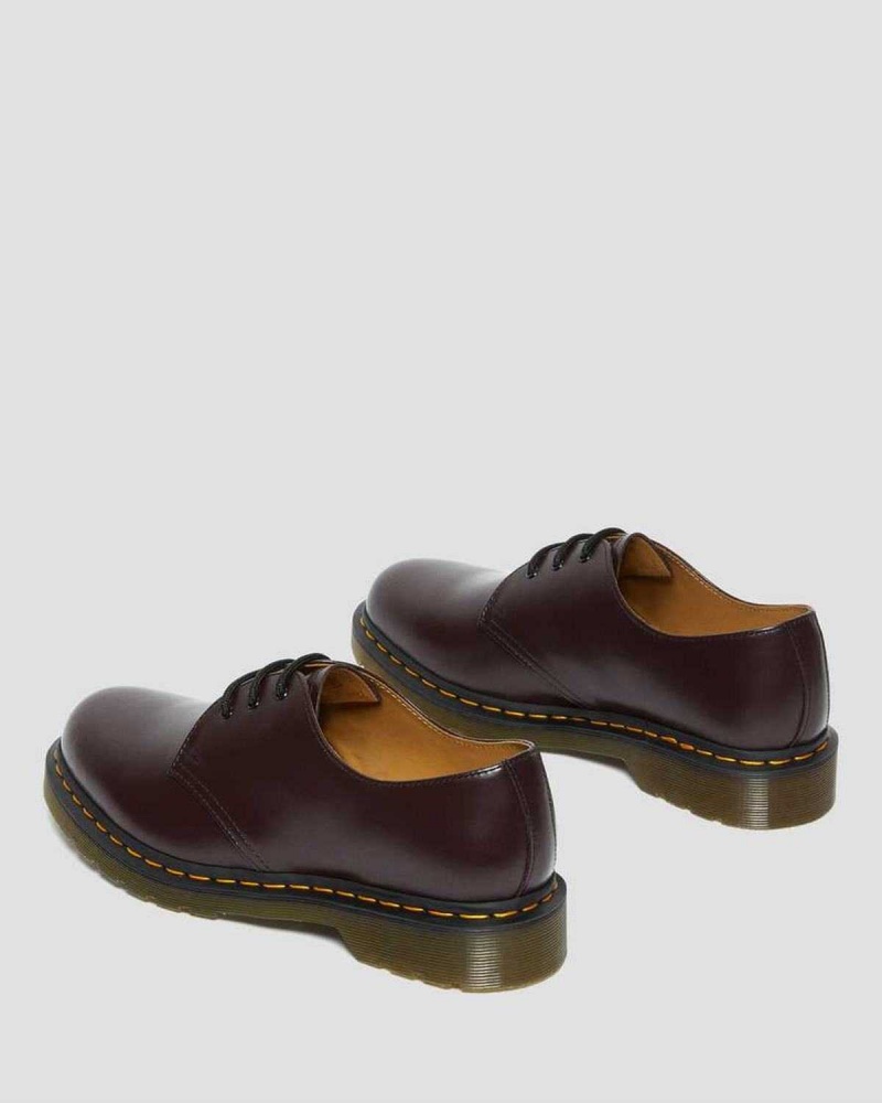 Black DR Martens 1461 Smooth Leather Oxford Shoes | 9154XOBFW