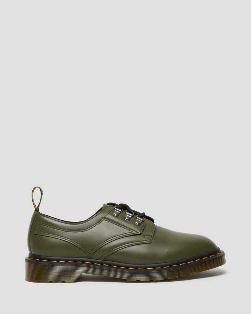 Black DR Martens 1461 Verso Smooth Leather Oxford Shoes | 2456JIZPS