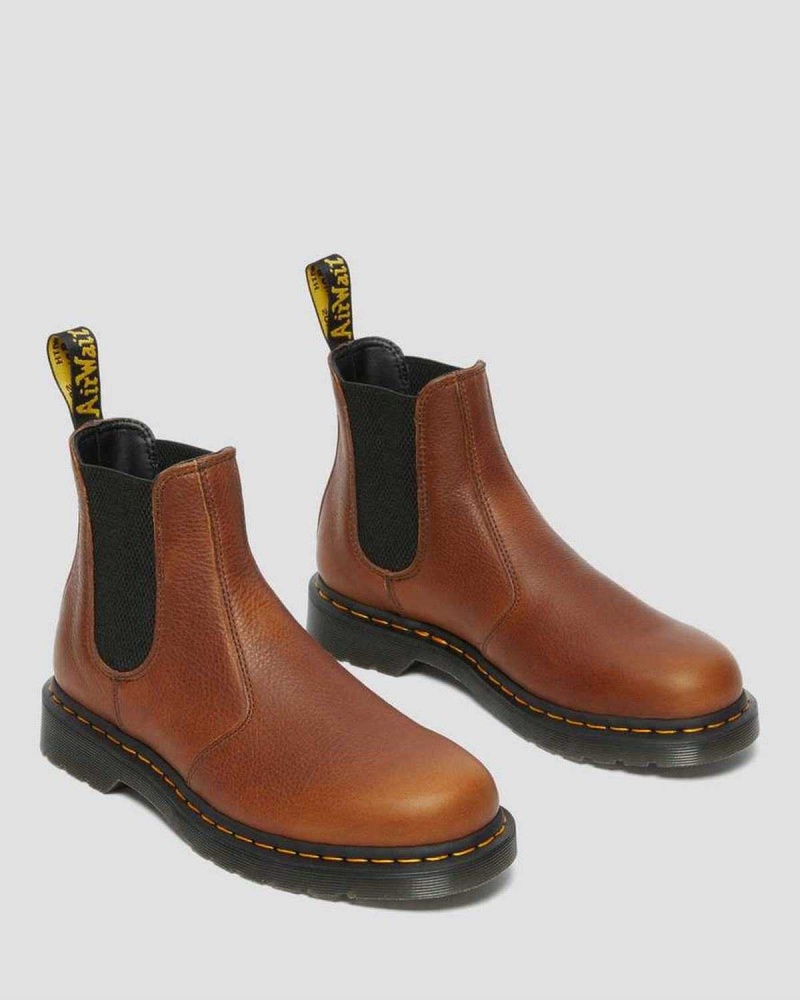 Black DR Martens 2976 Ambassador Leather Chelsea Boots | 9365TSCZH