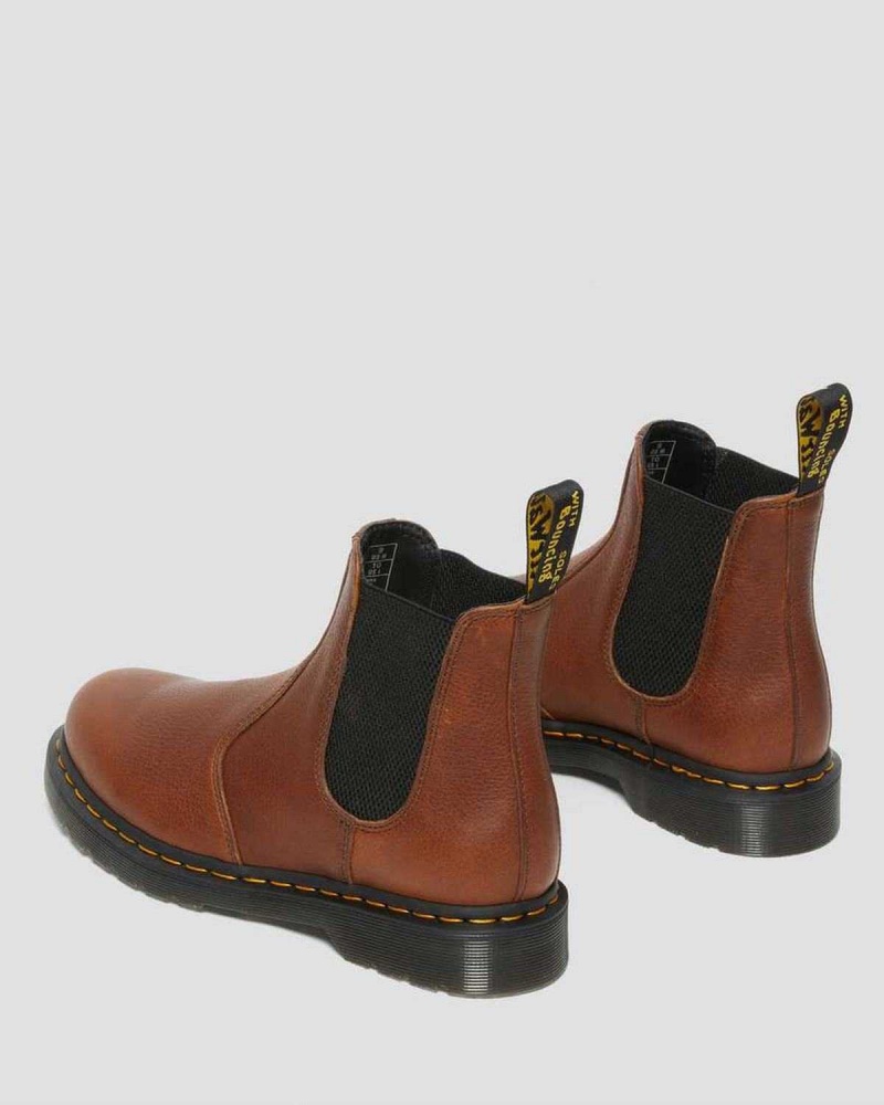 Black DR Martens 2976 Ambassador Leather Chelsea Boots | 9365TSCZH