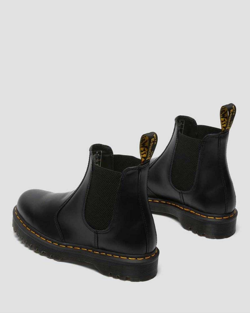 Black DR Martens 2976 Bex Smooth Leather Chelsea Boots | 4971ABXGU