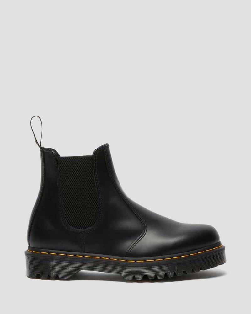 Black DR Martens 2976 Bex Smooth Leather Chelsea Boots | 4971ABXGU