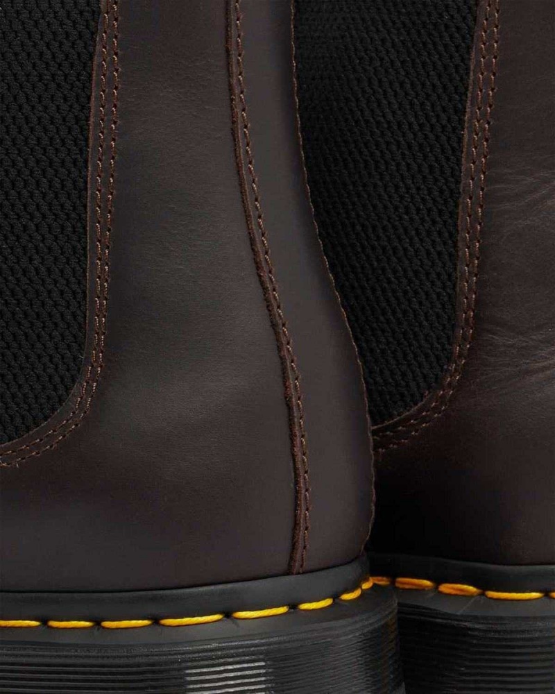 Black DR Martens 2976 DM's Wintergrip Chelsea Boots | 6508NWSKE