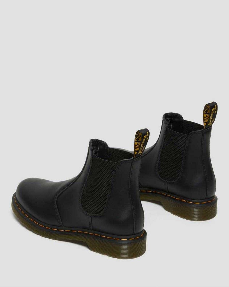 Black DR Martens 2976 Nappa Leather Chelsea Boots | 2196XYJGE