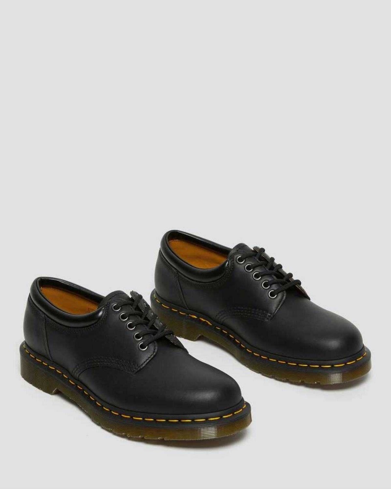 Black DR Martens 8053 Nappa Leather Casual Shoes | 5024SHFUJ