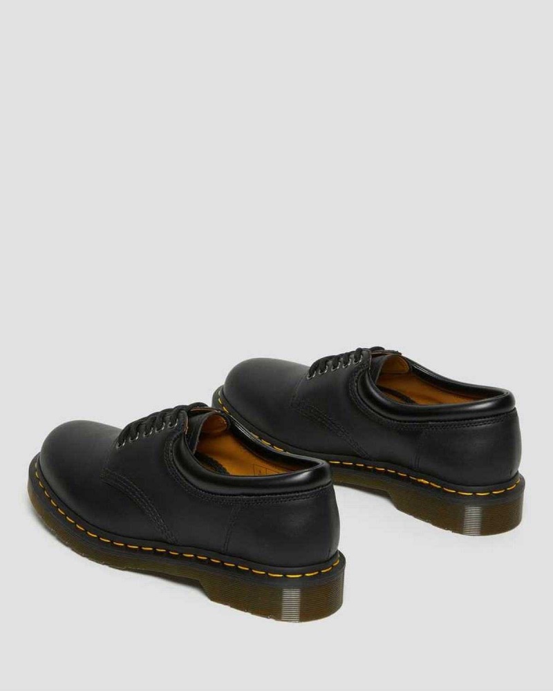 Black DR Martens 8053 Nappa Leather Casual Shoes | 5024SHFUJ