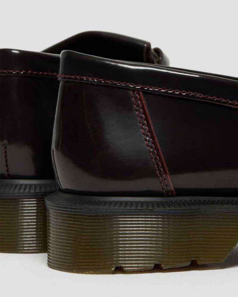 Black DR Martens Adrian Snaffle Smooth Leather Kiltie Loafers | 2830NRJBK