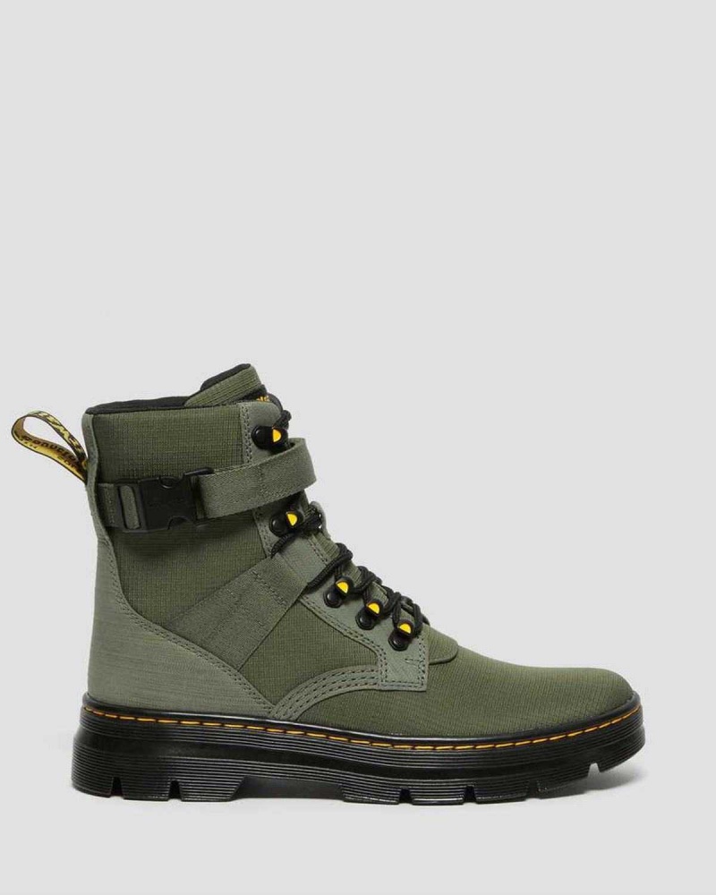 Black DR Martens Combs Tech II Poly Casual Boots | 2409HDRTM