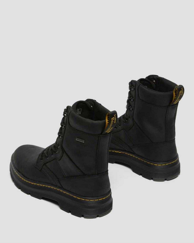 Black DR Martens Iowa Waterproof Poly Casual Boots | 5231QDNOF