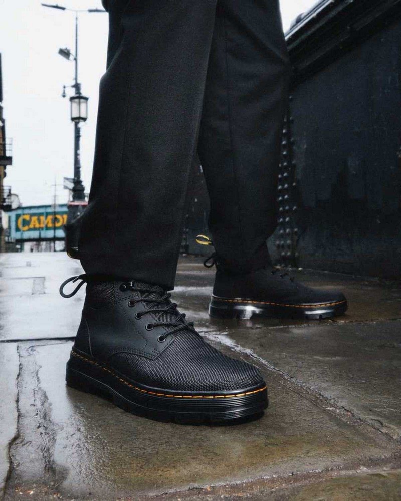 Black DR Martens Rakim Utility Chukka Boots | 5621HAOKE