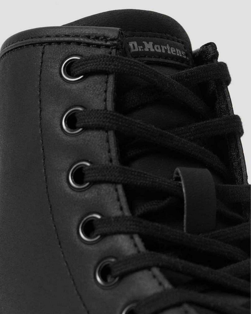 Black DR Martens Sheridan Matte Casual Boots | 0481TOYWM