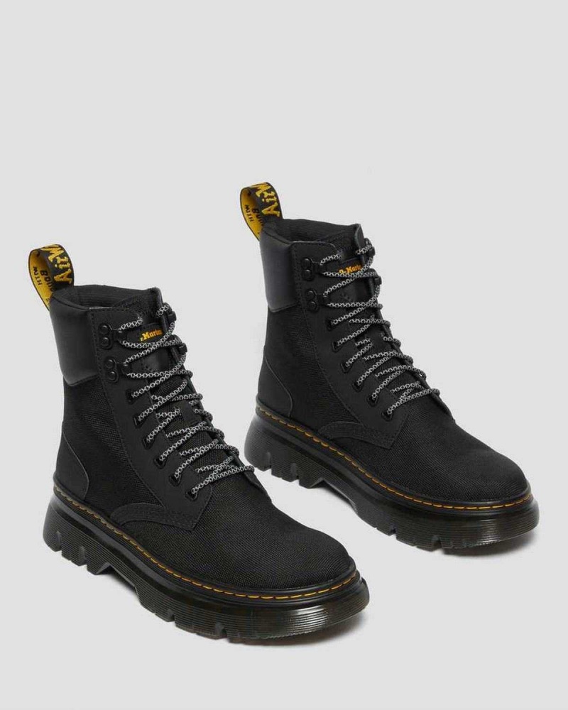 Black DR Martens Tarik Utility Boots | 0937BGMQY