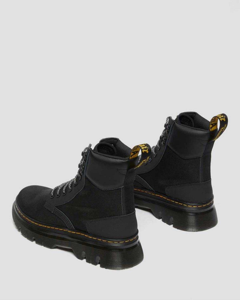 Black DR Martens Tarik Utility Boots | 0937BGMQY