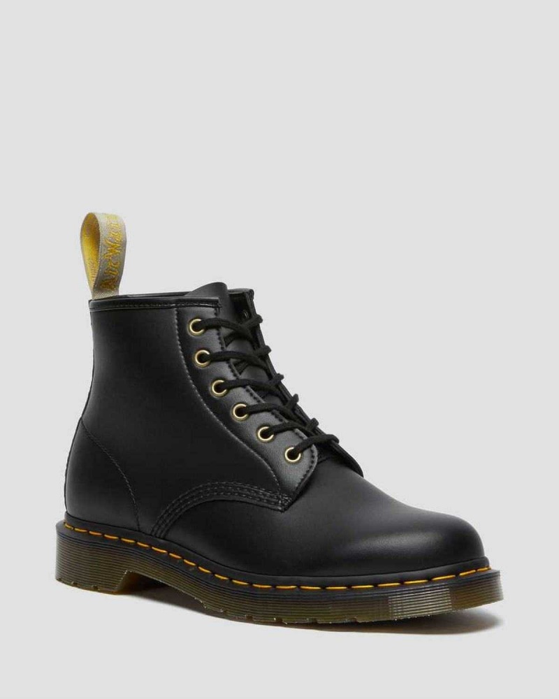 Black DR Martens Vegan 101 Felix Ankle Boots | 6281GAHZJ