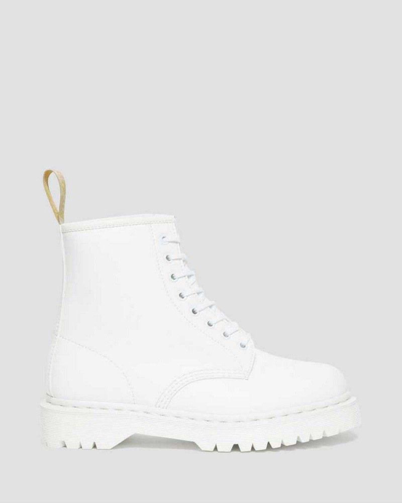 Black DR Martens Vegan 1460 Bex Kemble Mono Platform Boots | 2073HEPLY