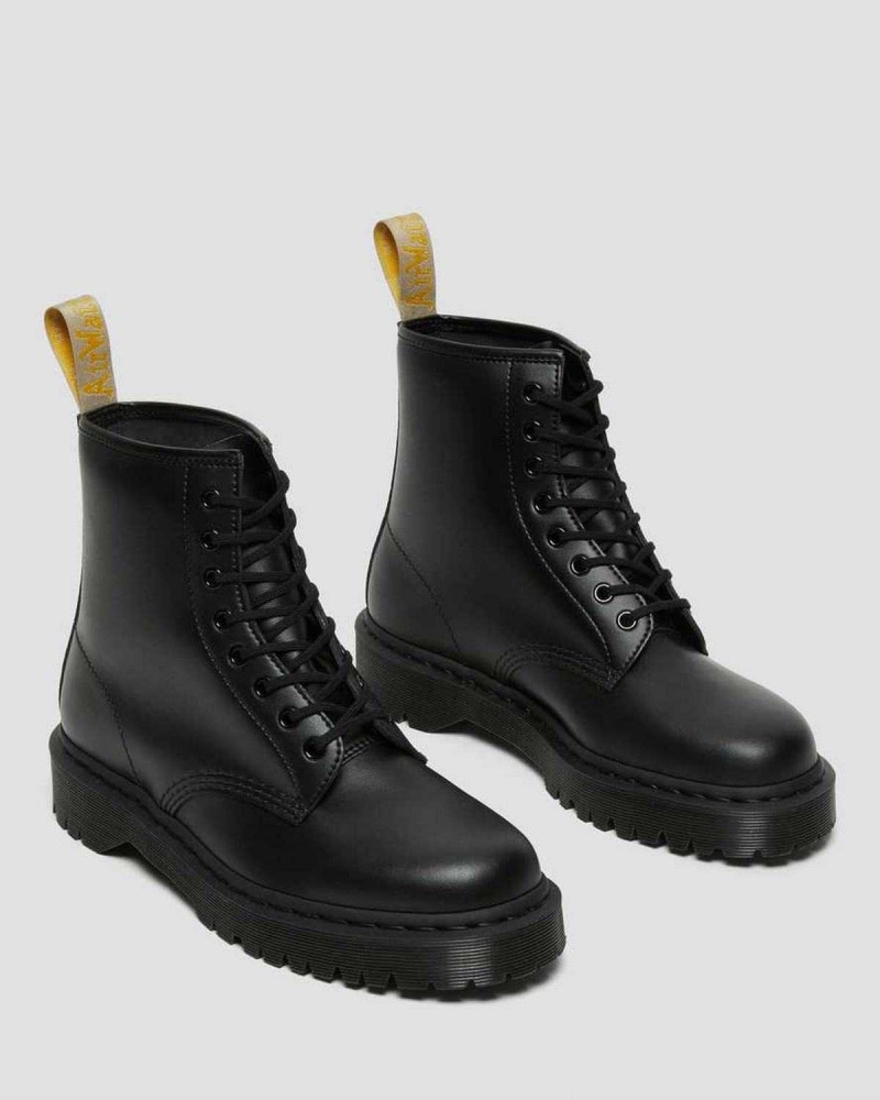 Black DR Martens Vegan 1460 Bex Mono Lace Up Boots | 2360VTEIC