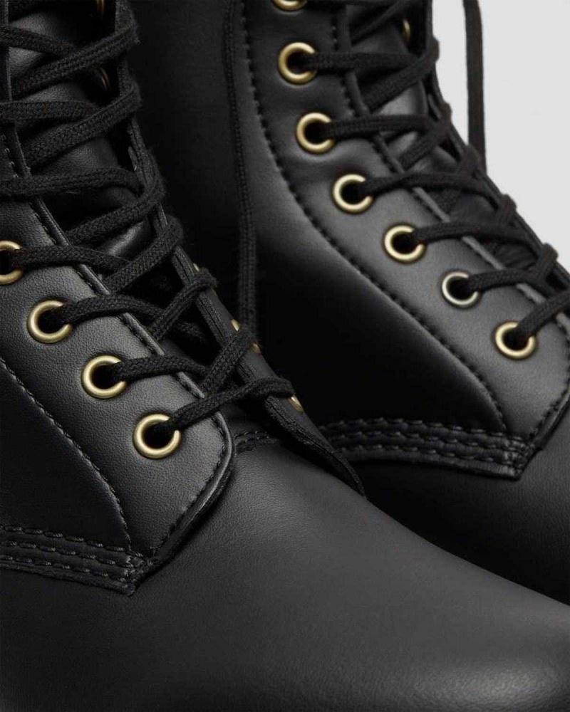 Black DR Martens Vegan 1460 Felix Lace Up Boots | 4651LSYMG