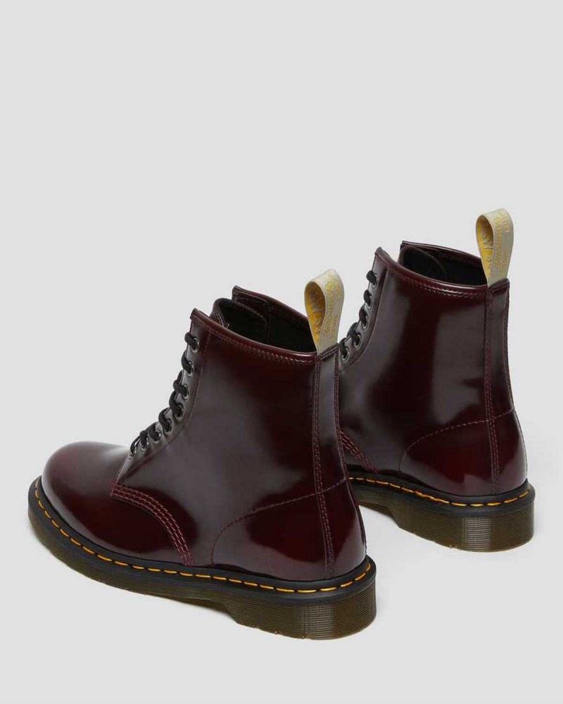 Black DR Martens Vegan 1460 Lace Up Boots | 7685ANJKC