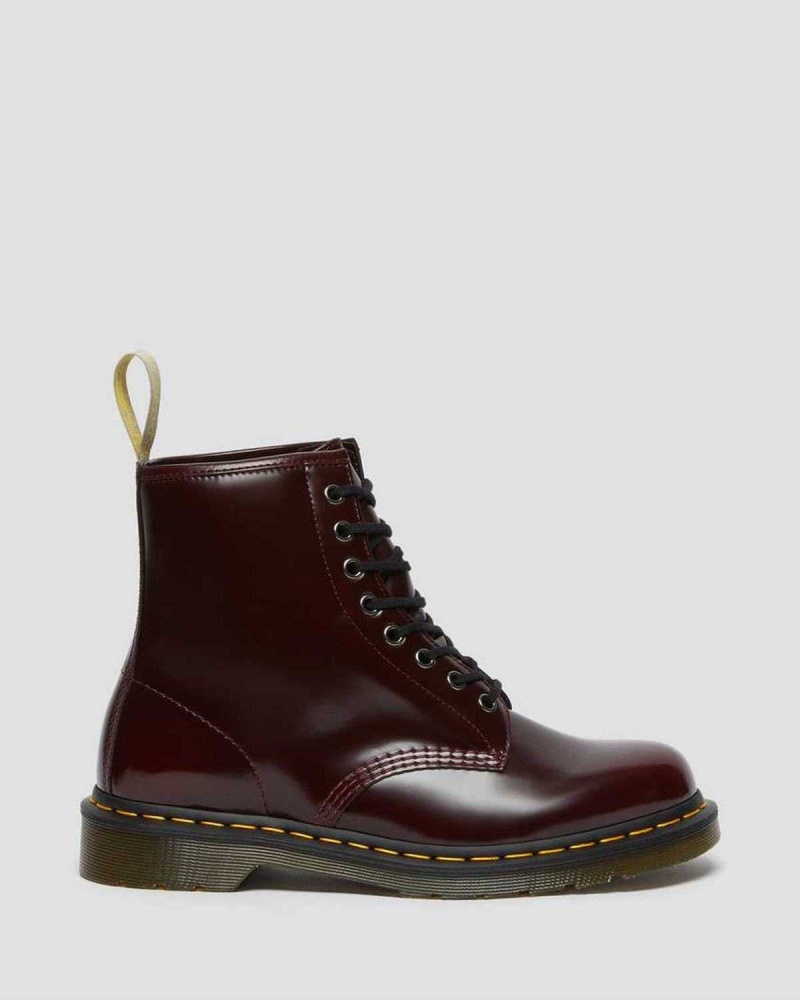 Black DR Martens Vegan 1460 Lace Up Boots | 7685ANJKC