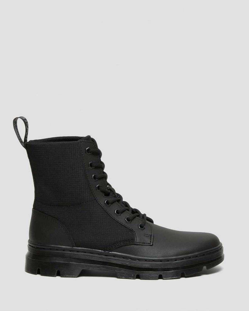 Black / Black DR Martens Combs II Poly Casual Boots | 7429YLQSW