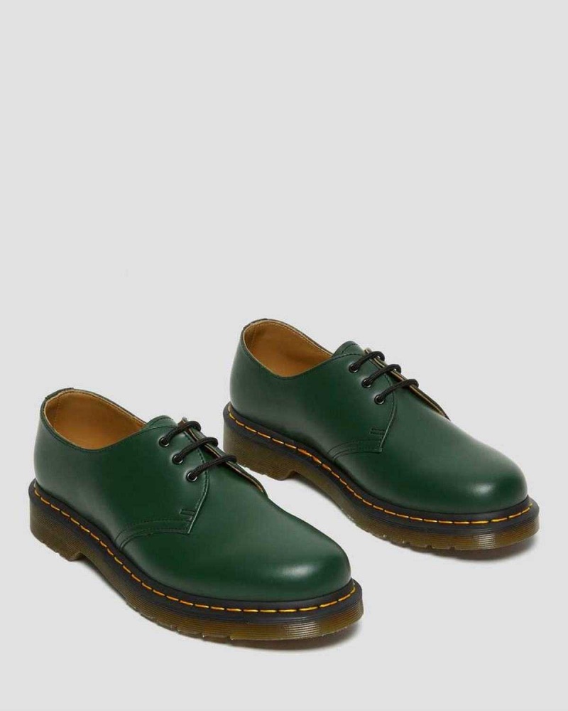 Brown DR Martens 1461 Smooth Leather Oxford Shoes | 0293DYLMS