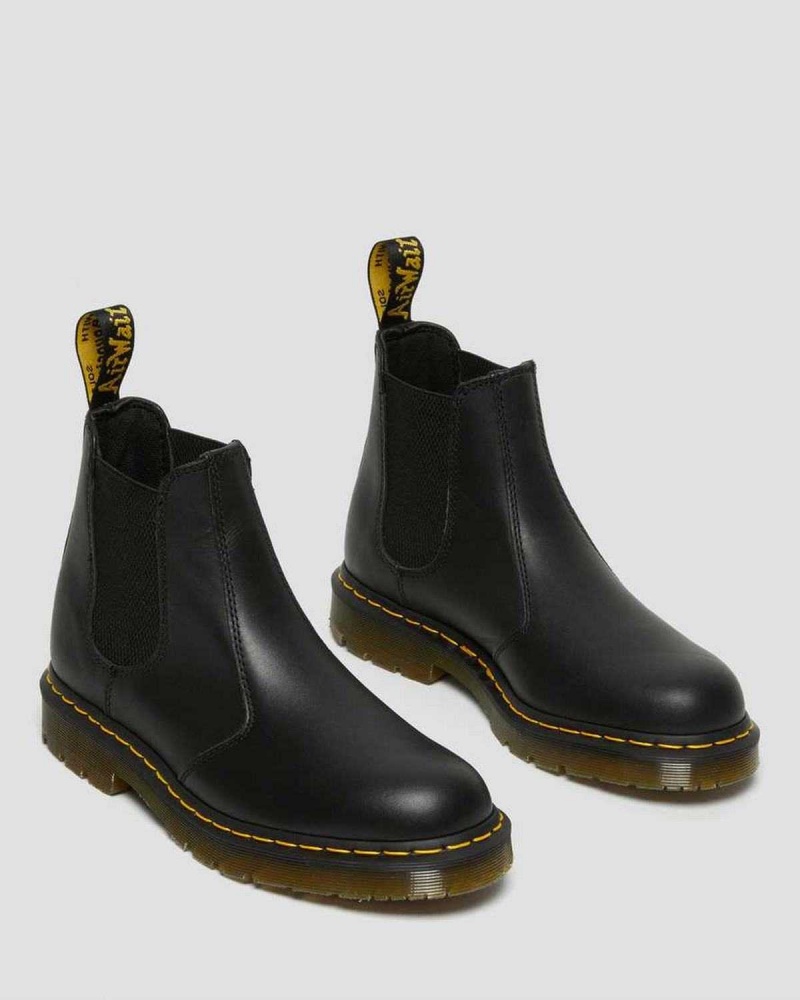 Brown DR Martens 2976 Slip Resistant Leather Chelsea Boots | 2153JBNMQ