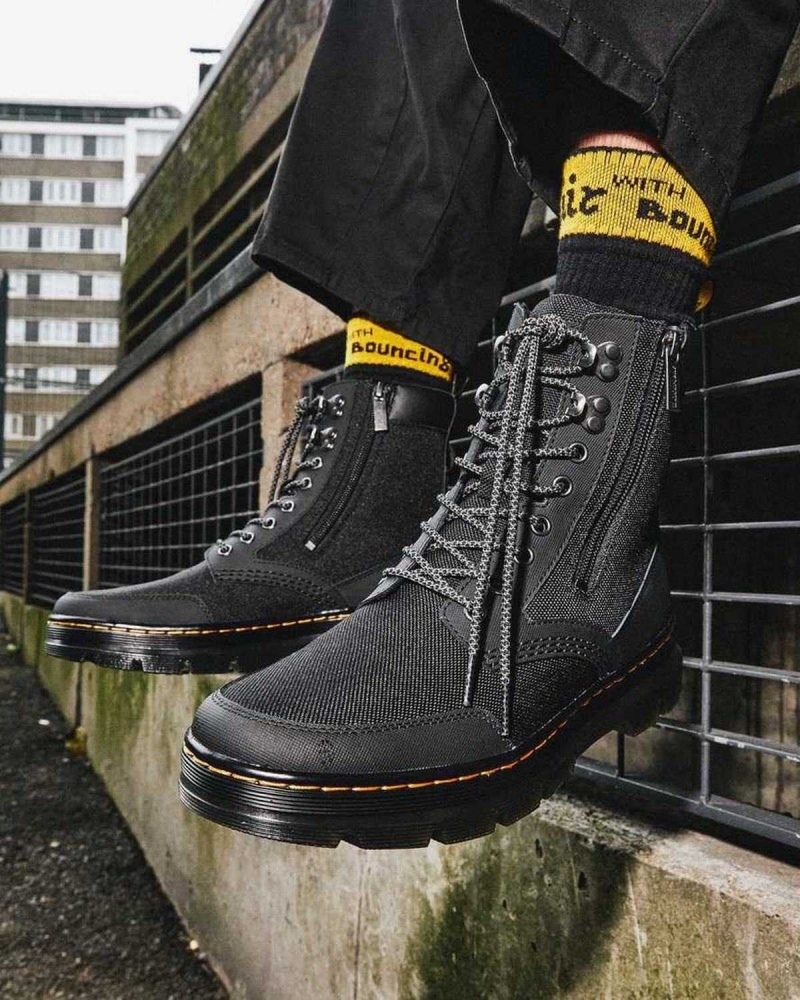 Cocoa Snowplow DR Martens Combs Zip Casual Boots | 2367JTZNH